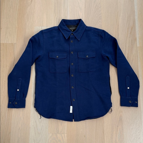 rag & bone Other - Rag & Bone Fleece Jack Shirt